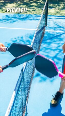 This unique sport has similarities to tennis, table tennis and badminton all rolled into one. It's popularity has been rapidly growing, and it's fairly easy to learn. If you'd like to try it out and play with others, join Juice House's Pickleball Blend!